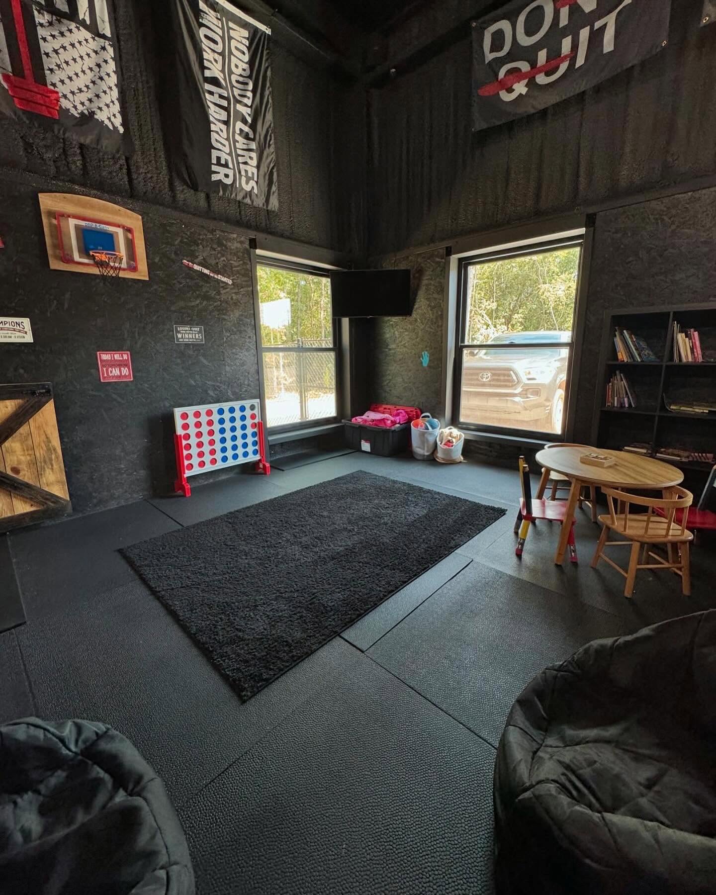 Kids area at Growing Pains Gym in Tifton, GA